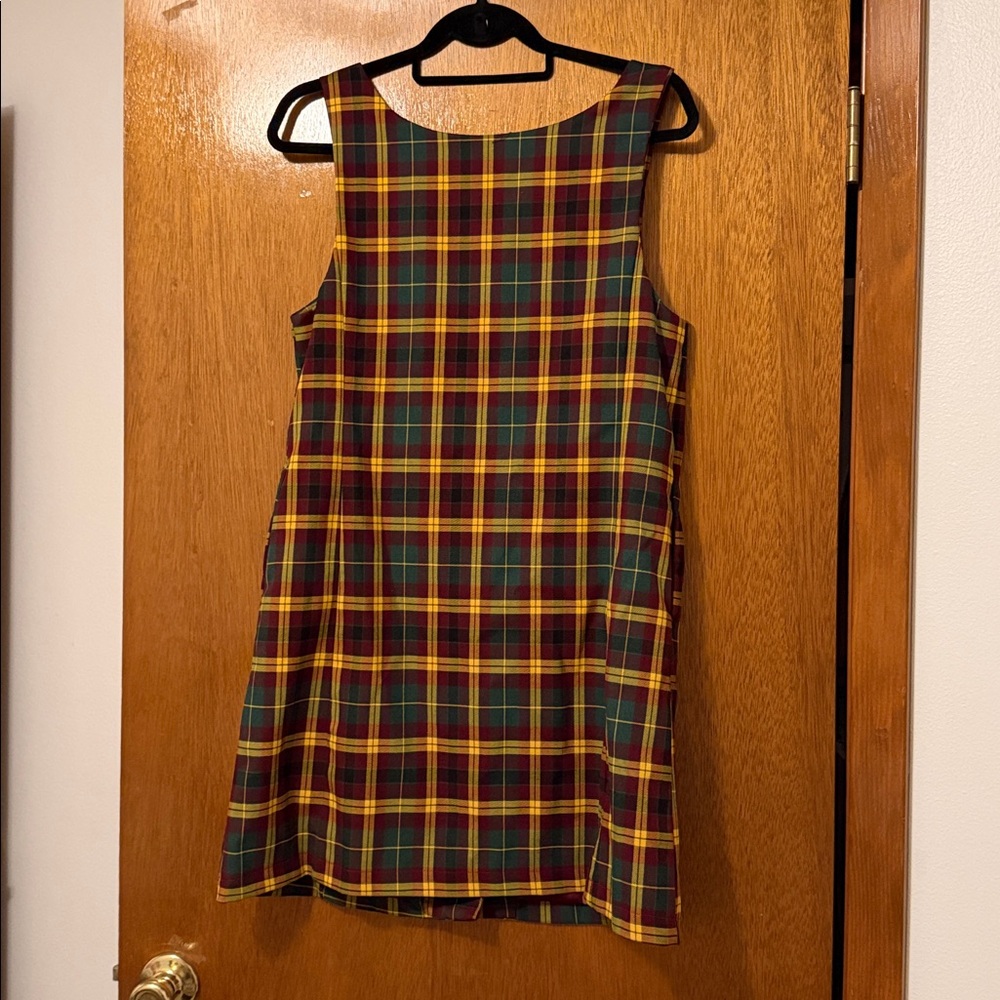 ModCloth plaid button down dress - image 2